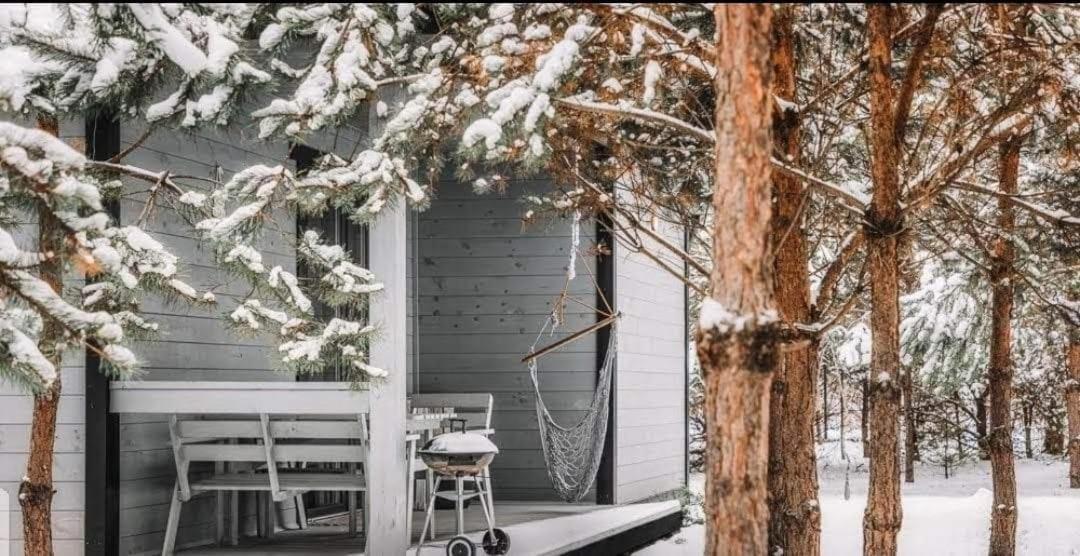 Sosnowy Raj Domki Nad Wkra Popielzyn Dolny Εξωτερικό φωτογραφία